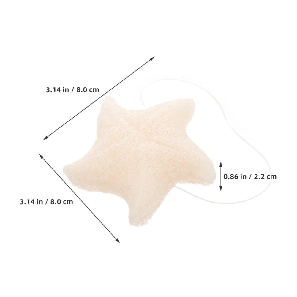 Sponge Bath Brush Toddler Newborn Cartoon Bathing Sponges for Kids