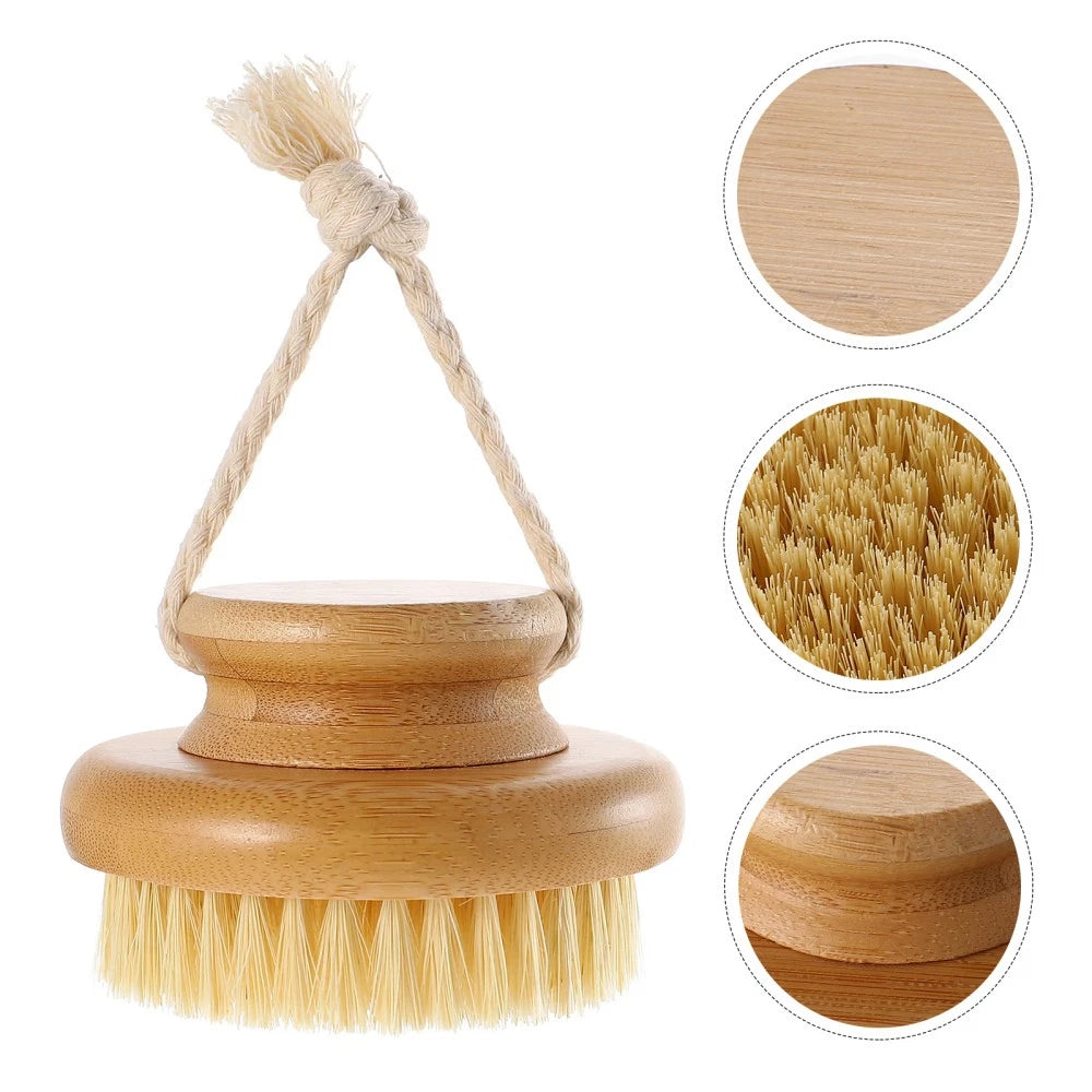 Bath Brush Shower Exfoliating Scrubbing Scrubber for Body Exfoliator
