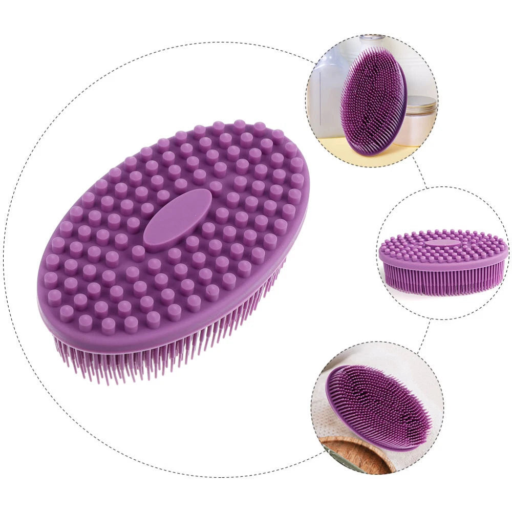 Silicone Bath Infant Massage Scrubber Children Shower