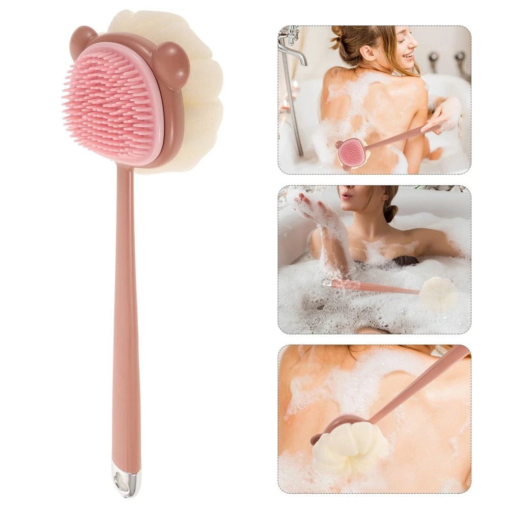 Bath Brush Exfoliating Body Scrubber Dad Cleansing Skin Cleaning
