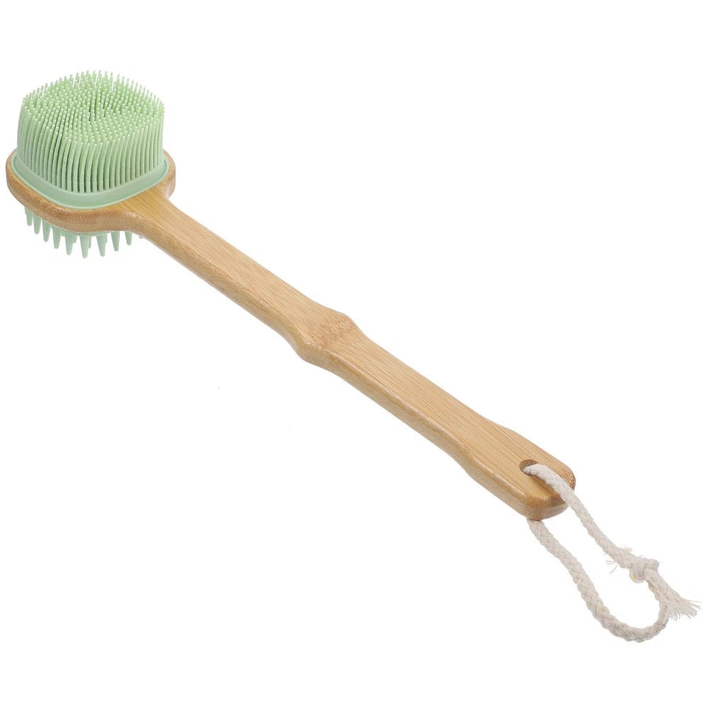 Bath Brush Man Shower Silicone Scrubber for Scrubbing Tool