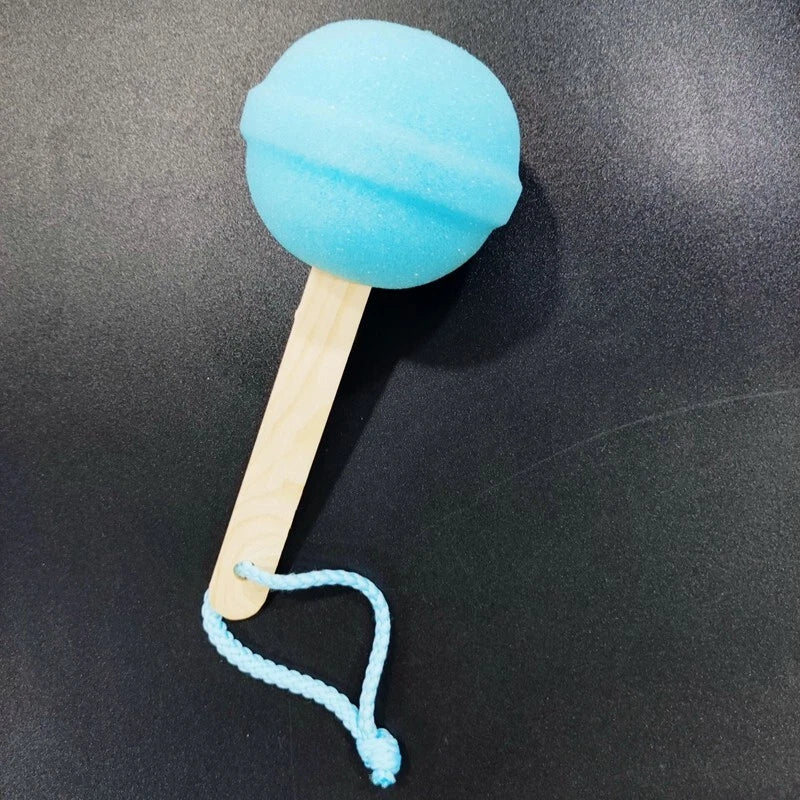 Popsicle Cute Shower Sponges Soft Bathing Scrub forKids Rainbow Baby Bath Sponge