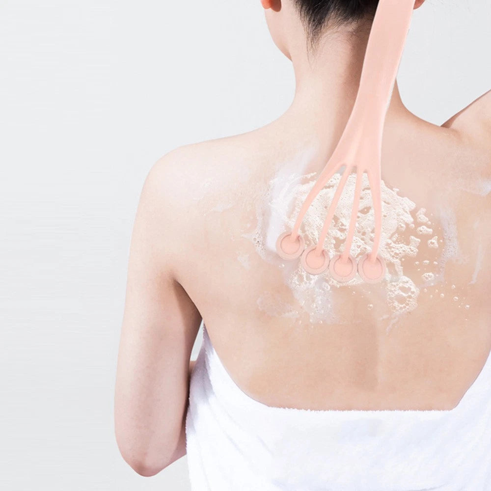 Bath Brush Women's Man Body Scrub for Shower Exfoliating Brushes