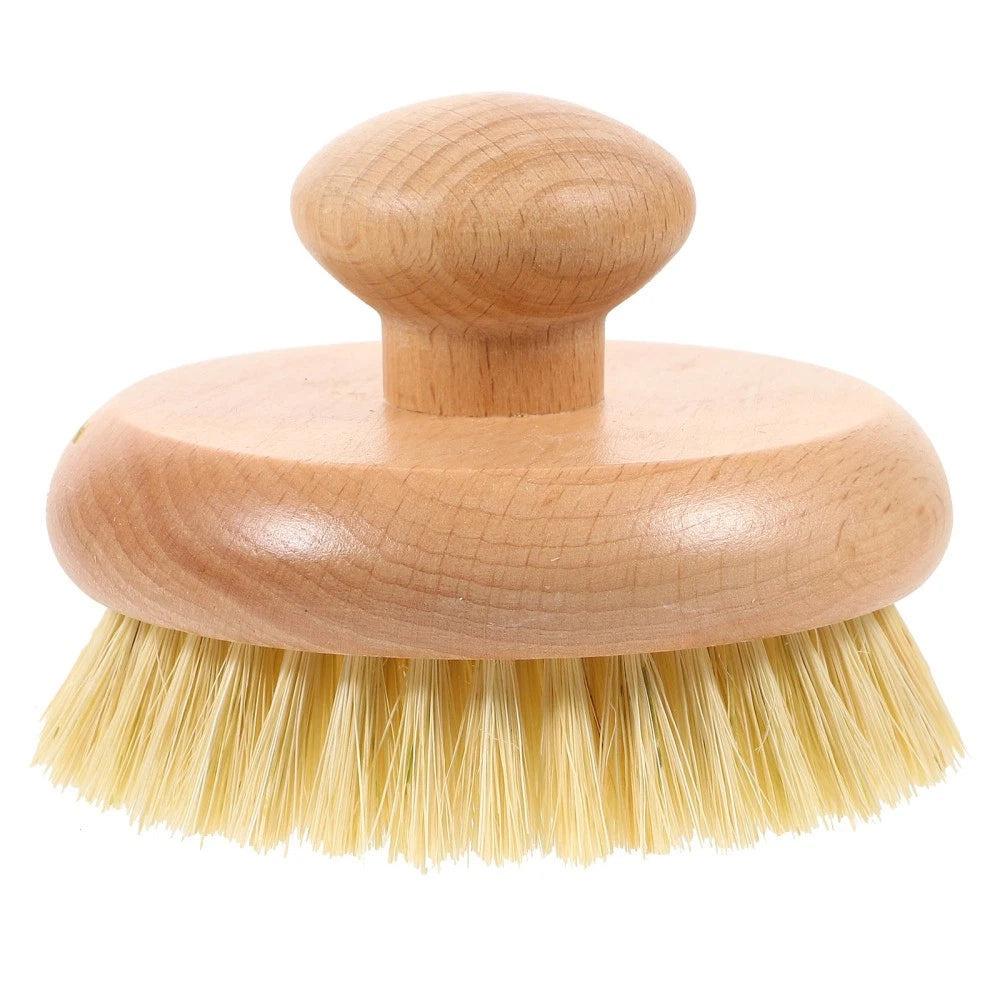 Bath Brush Shower Body Scrubber for Bathing Supply Portable Handle