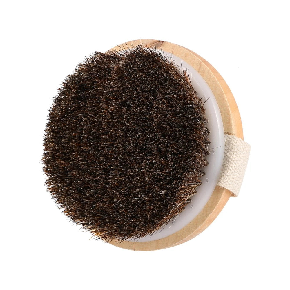 Wooden Bath Cleaning Scrubber SPA Massage Shower Brush for Home