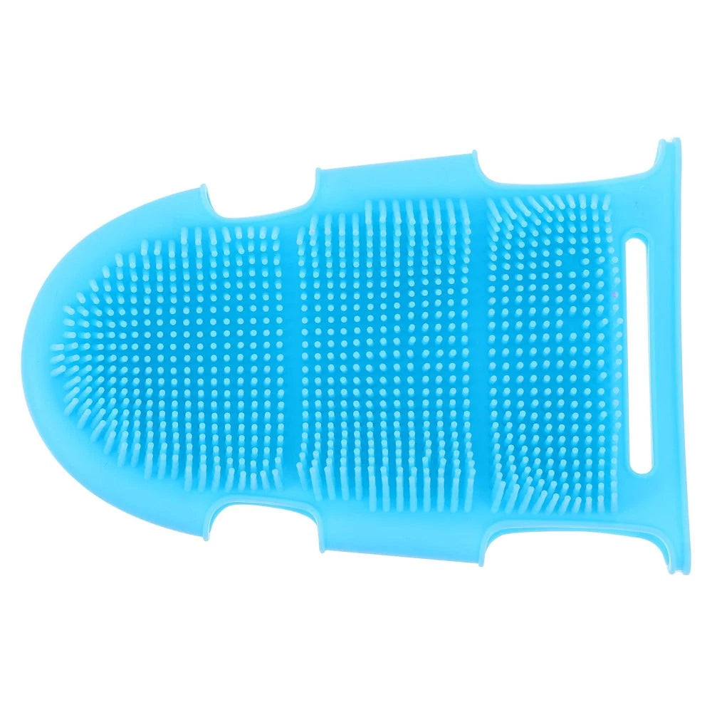 Miss Child Silicone Body Scrubber Shower Spa Mitt Exfoliator Brush