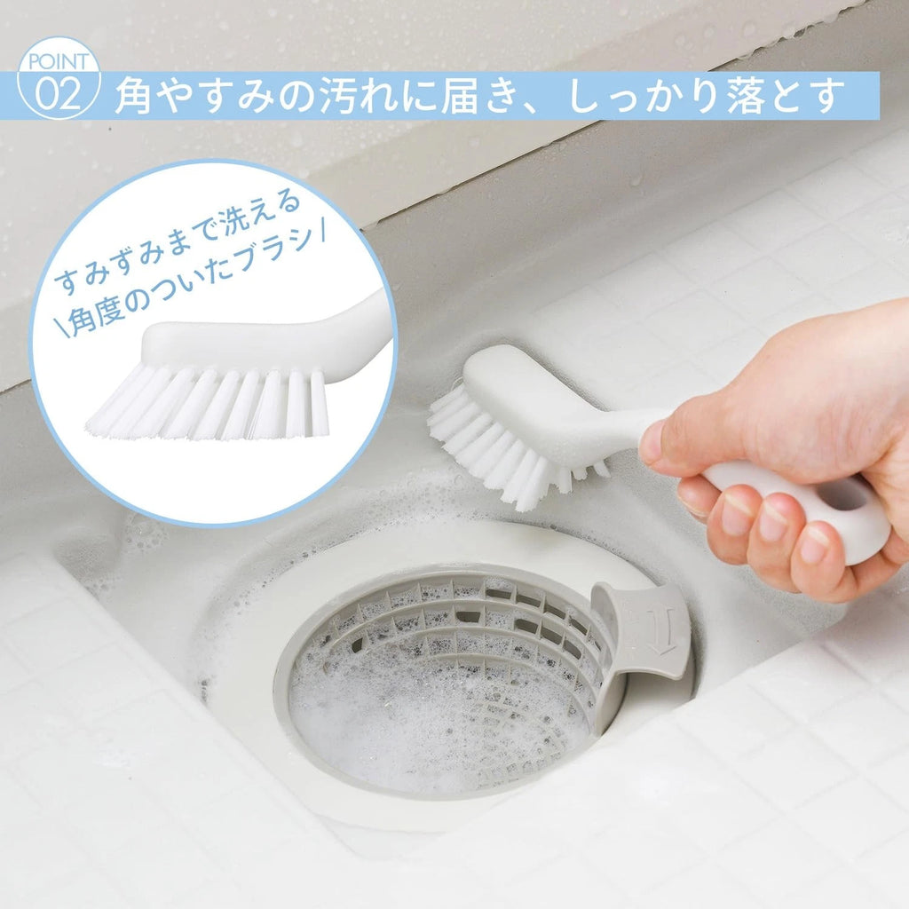 Marna Bath mini brush (hanging/small/white) W602W