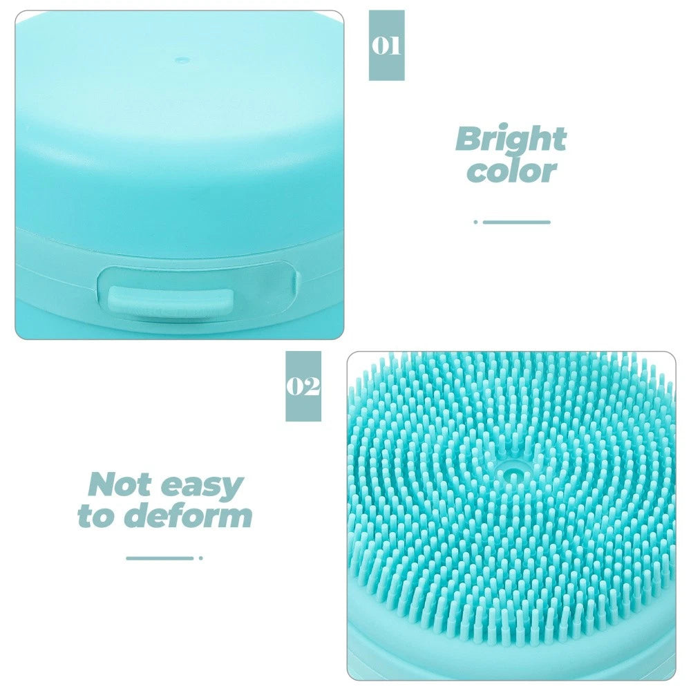 Bath Brush Miss Bridegroom Silicone Scrubber Shower for Body Men