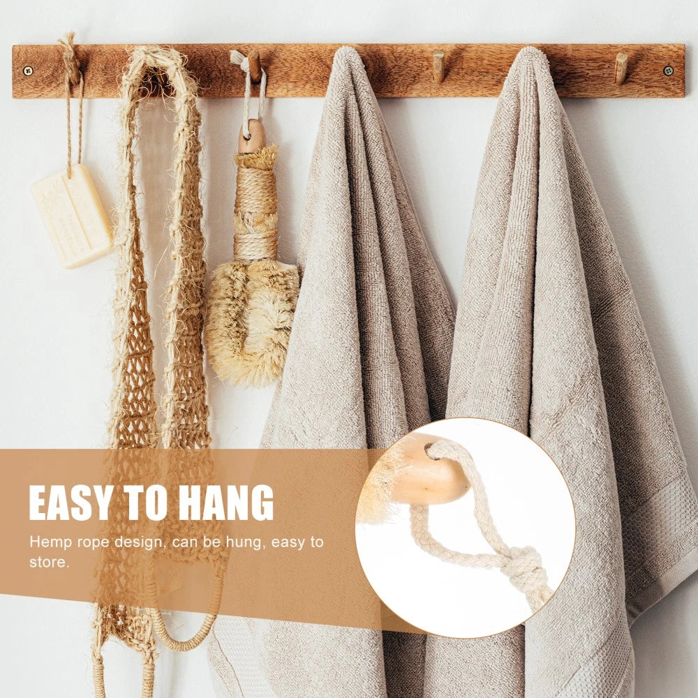 Scrub Brush Body Scrubber Exfoliator Bath Man for Shower Cleaning