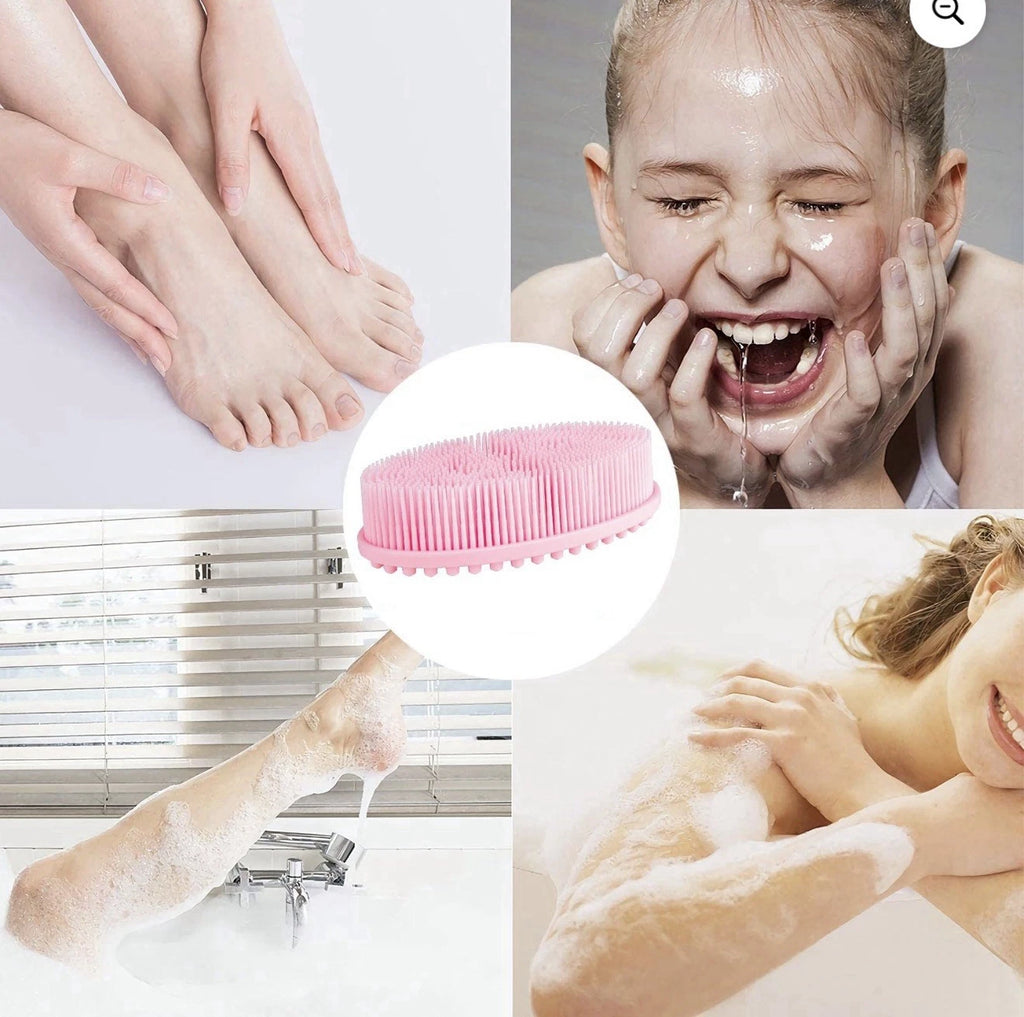 Silicone Exfoliating Bath Scrubber for Skin Care & Cellulite Reduction - A0088