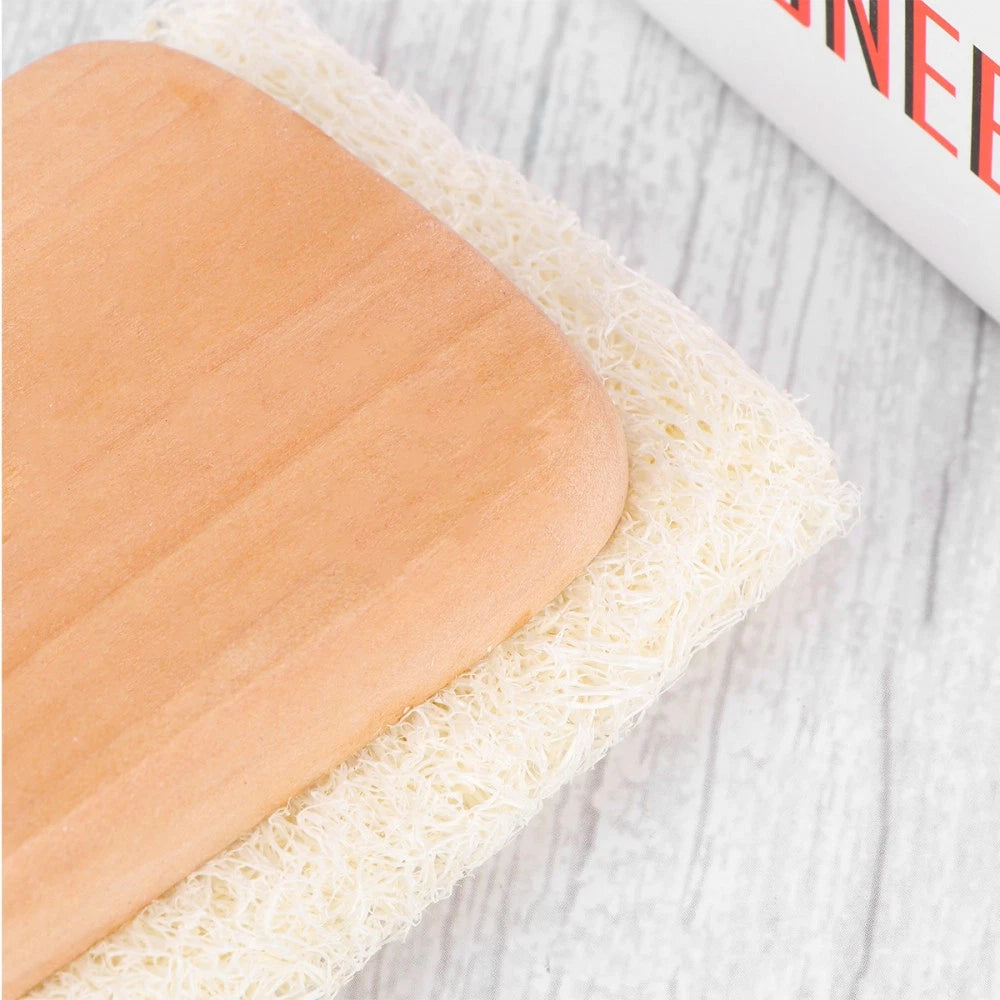 Exfoliating Body Loofah Bath Brush Man Natural Back Scrubber Shower