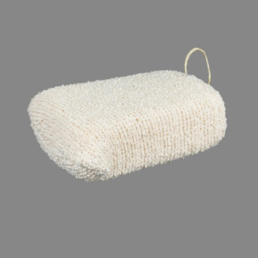Bath Sponge Shower Puff Natural Exfoliating Loofah Scrubber Hemp Brush