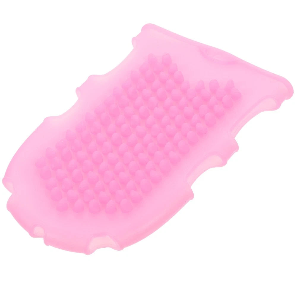 Miss Child Silicone Body Scrubber Shower Spa Mitt Exfoliator Brush