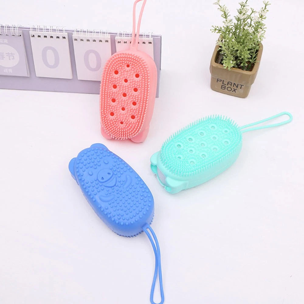 4 Pcs Scrub Brush Shower Scrubber for Body Child Baby Bath Brushes