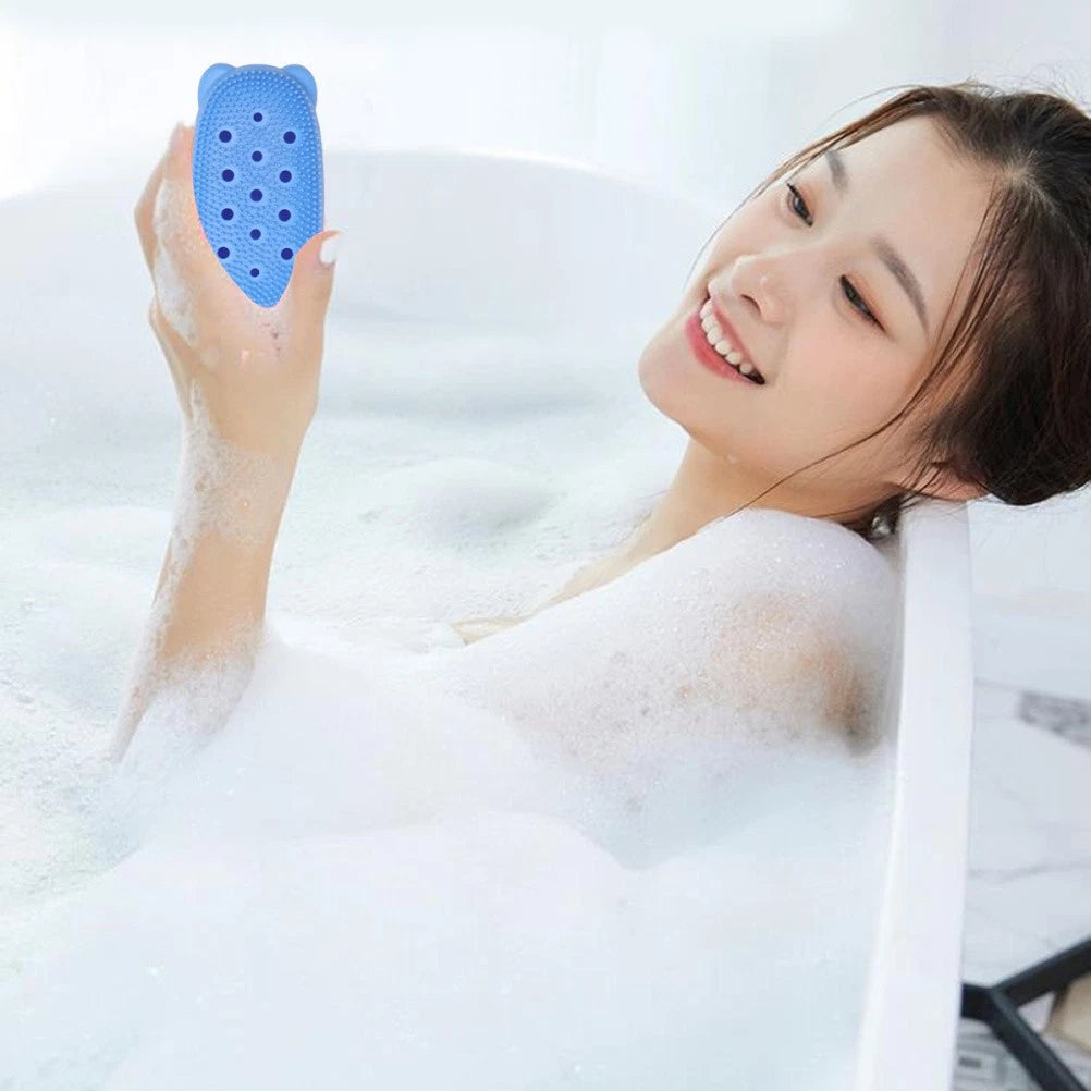 Bath Scrubber Brush Shower Exfoliator Exfoliating Body Baby Back