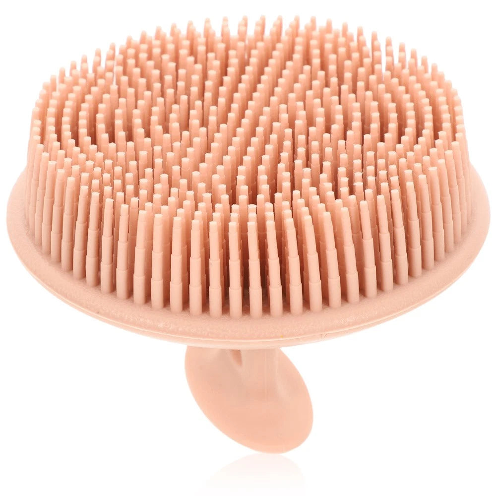 Bath Brush Exfoliating for Body Baby Travel Soft Silicone Scrubber