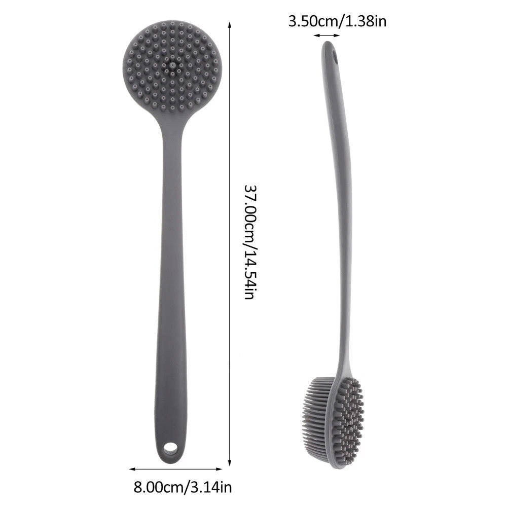 Bath Brush Skin Exfoliator Scrubber Silicone Elderly and Shower Brushes Body