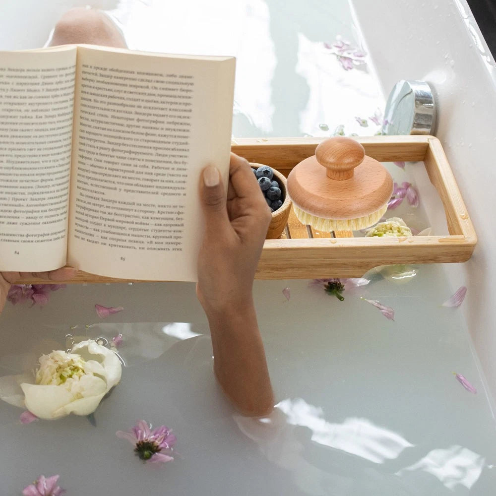 Skin Exfoliator Scrubber Dry Brushing Body Bath for Bathroom Scrubbing