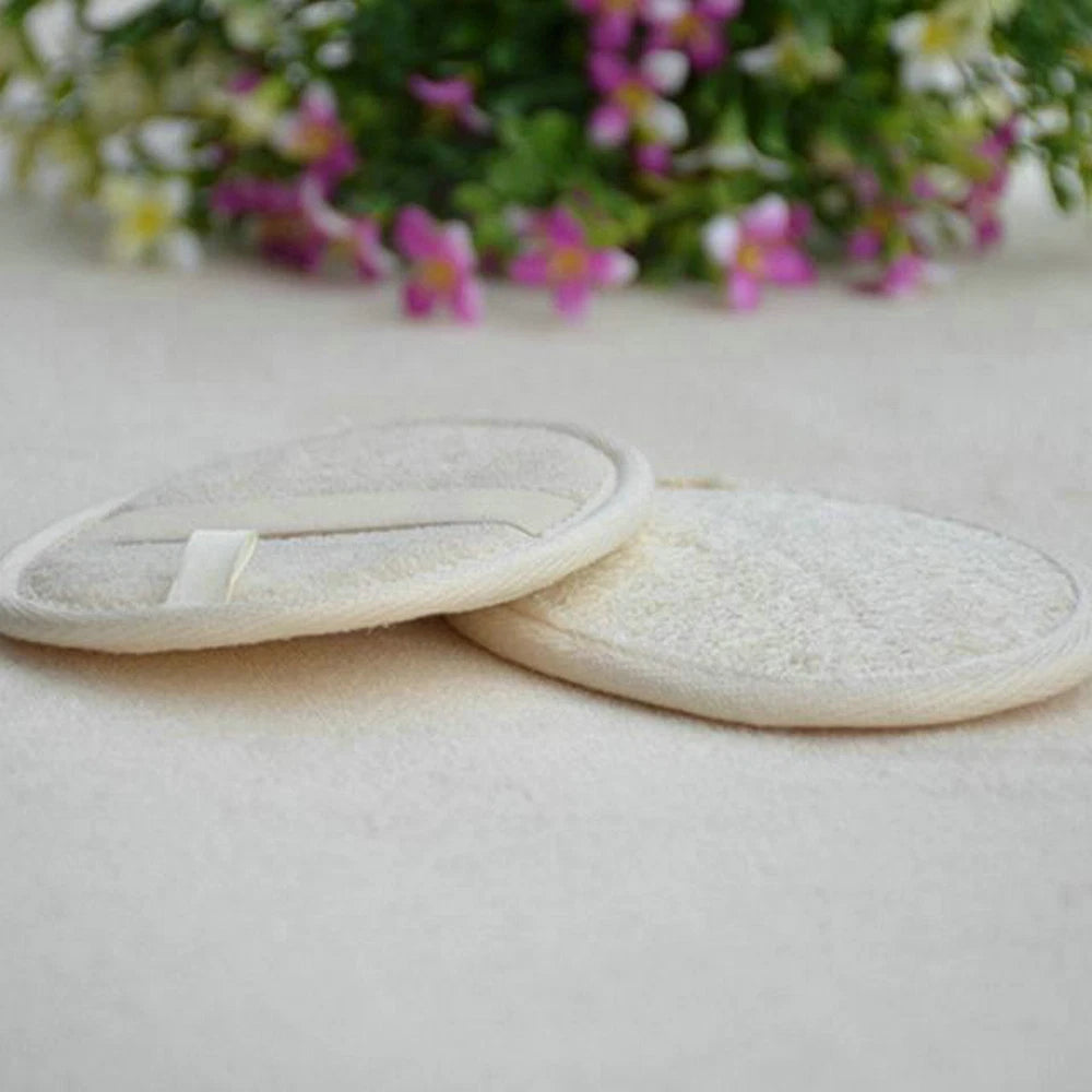 Natural Bath Pro Loofah Pad - Shower Sponge Body Scrubber Exfoliating Wash Pad'-