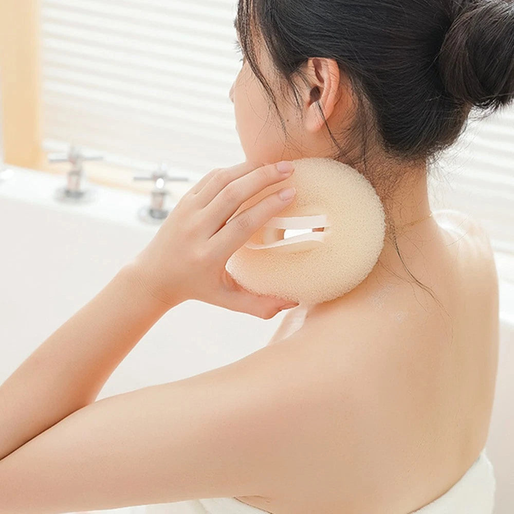 2 Pcs Bath Ball Brush Travel Bathroom Gadgets Exfoliating Shower Scrubber