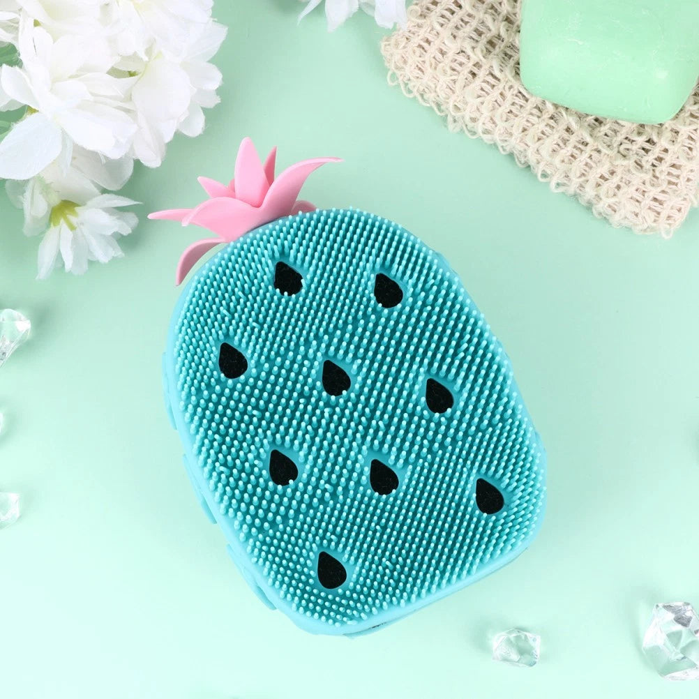 Bath Ball Scrubbing Child Silicone Body Scrubber Back