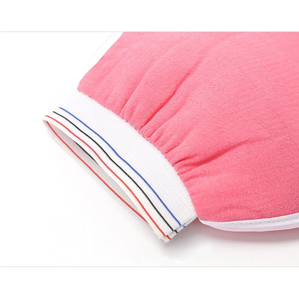 5 Pcs Bath Gloves Body Wash Mitt Scrub Brush Men and Women Bathing for Adults