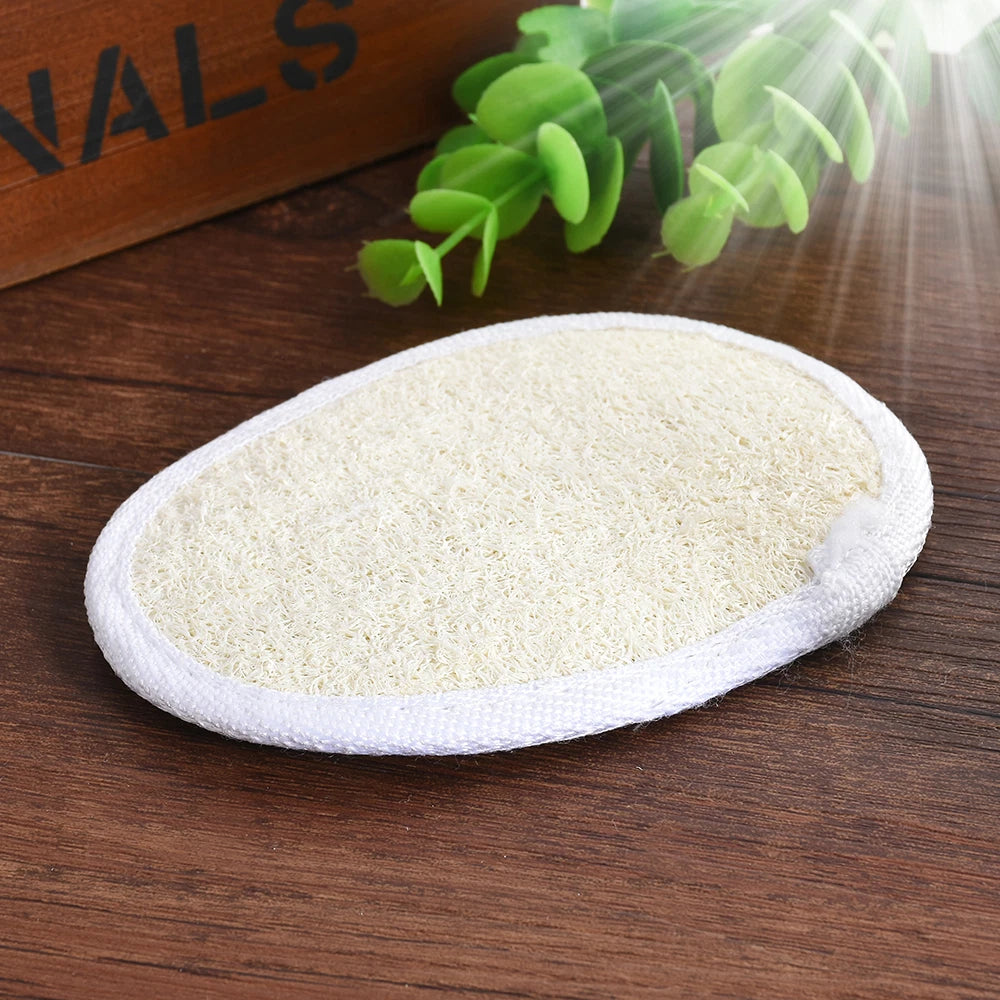 Natural Bath Pro Loofah Pad - Shower Sponge Body Scrubber Exfoliating Wash Pad'-