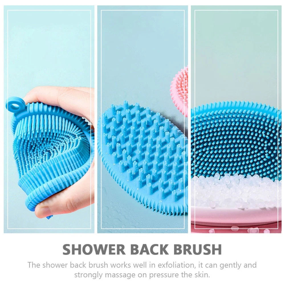 Bath Brush Child Newborn Household Shower Silicone Body Cleaning