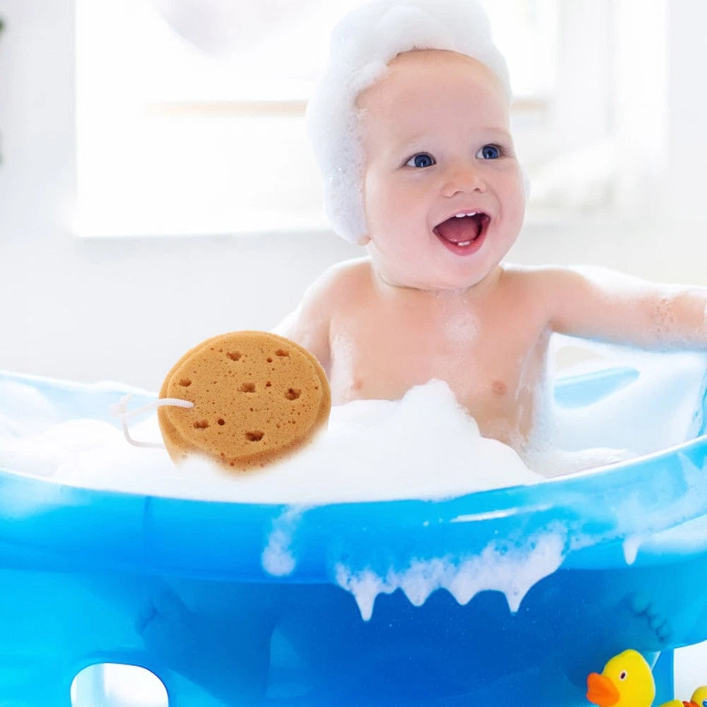 4 Pcs Bath Sponge Children's Bathing Tool Shower Scrubber for Body