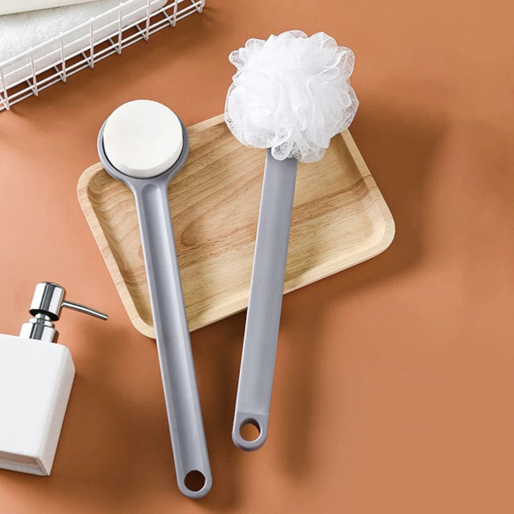Bath Ball Brush Child Exfoliating Back Scrubber with Handles Shower