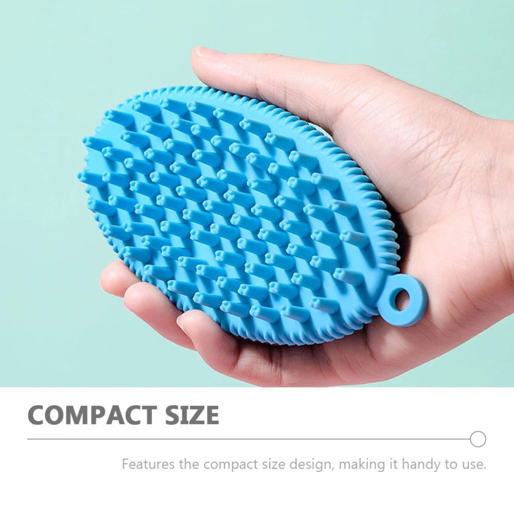 Bath Brush Child Newborn Household Shower Silicone Body Cleaning