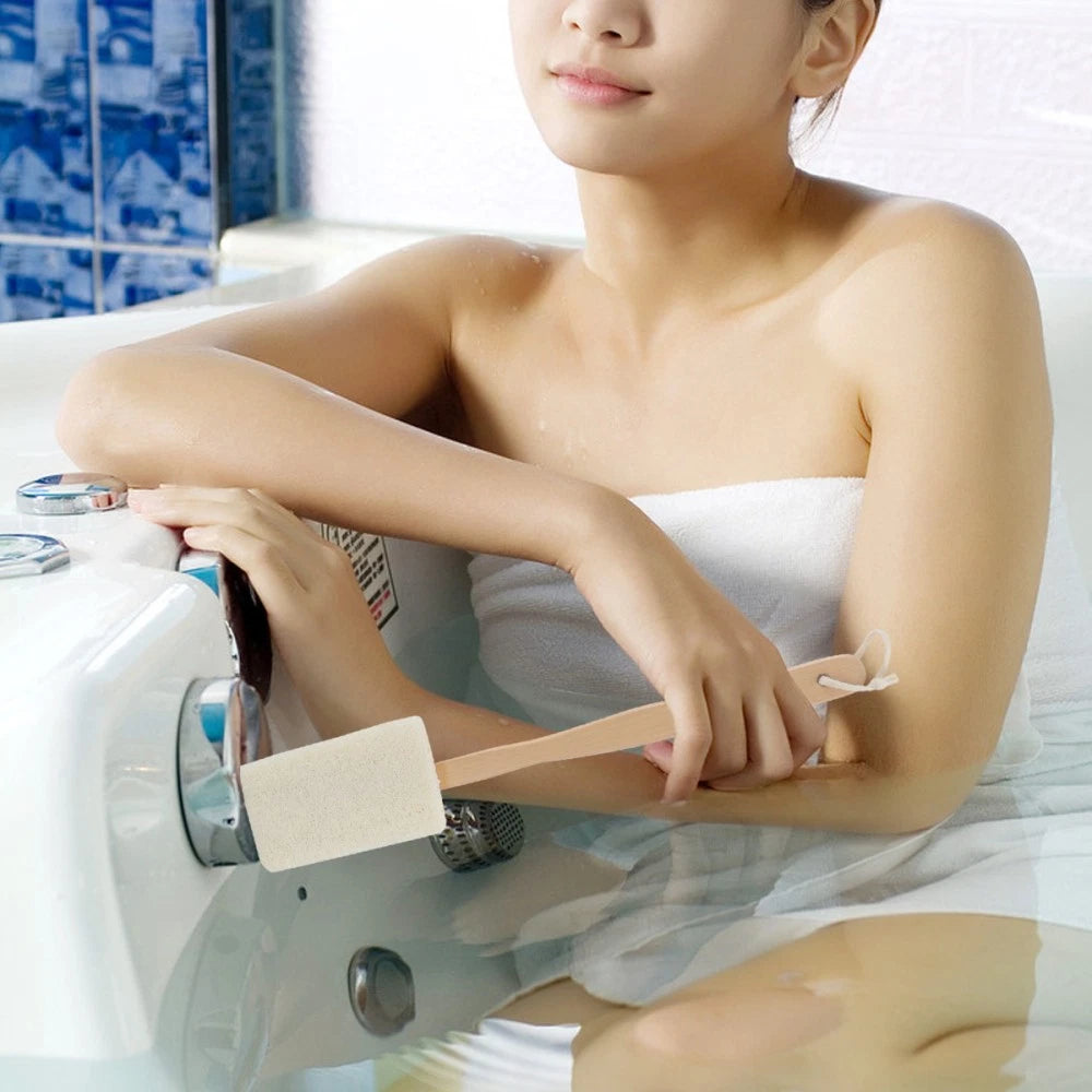 Loofah Bath Brush Exfoliator Natural Exfoliating Man Scrub Shower