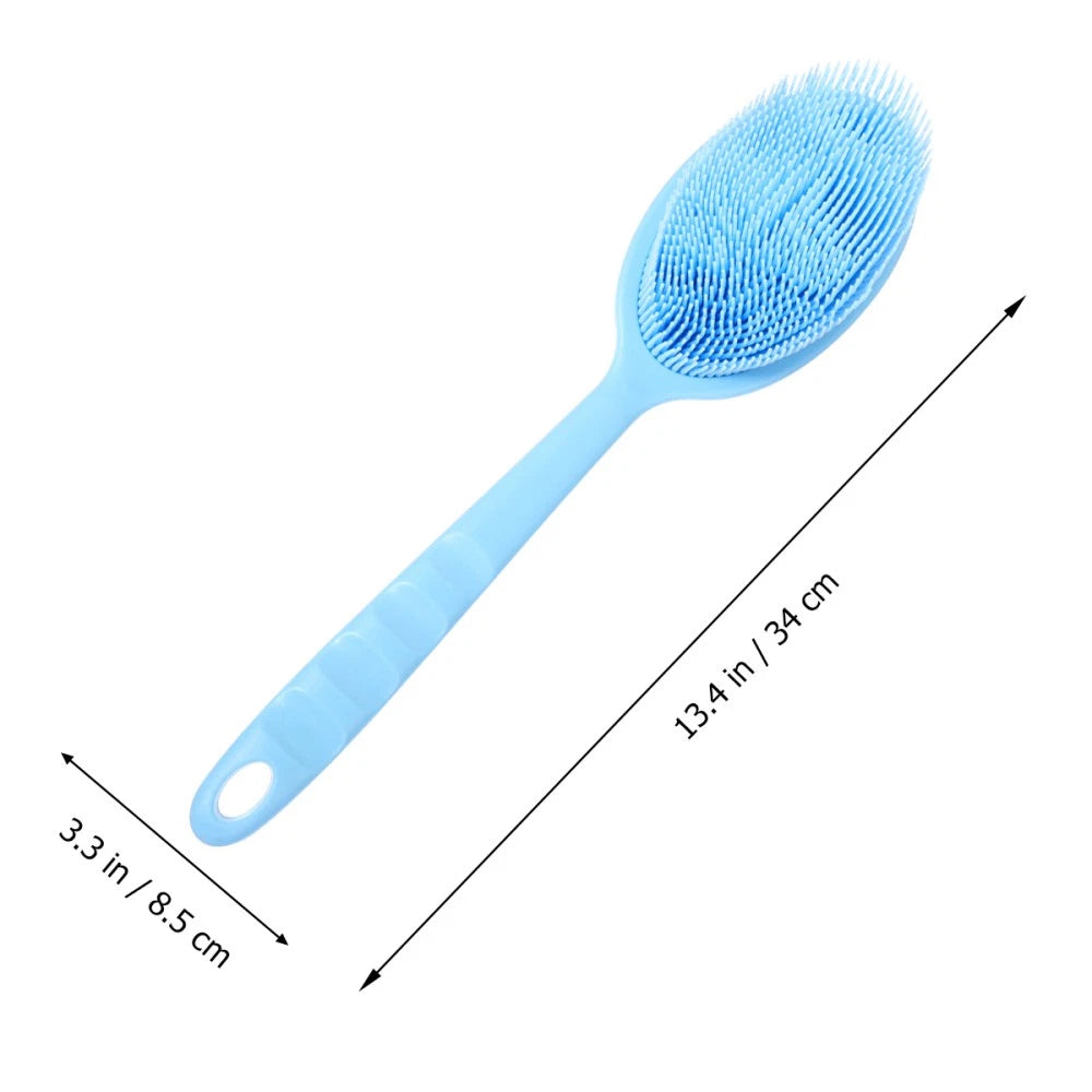 Cleaning Brush Bath Scrubbing Body Scrubber Shower with Long Handle for
