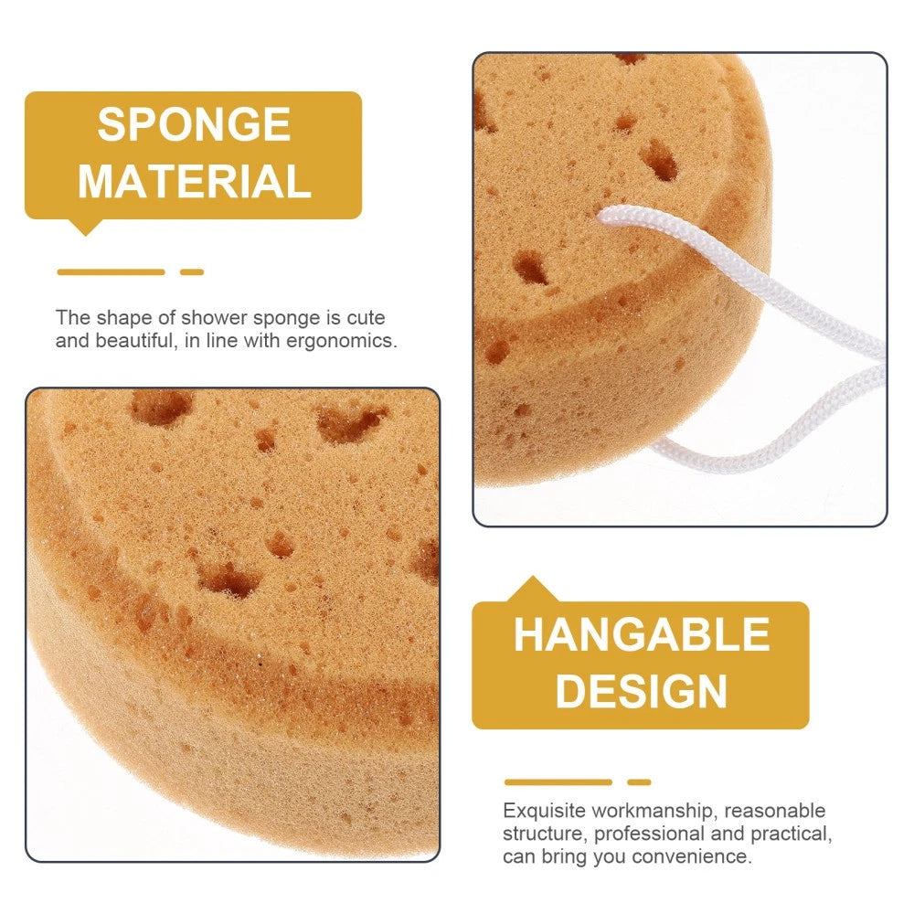 4 Pcs Bath Sponge Children's Bathing Tool Shower Scrubber for Body