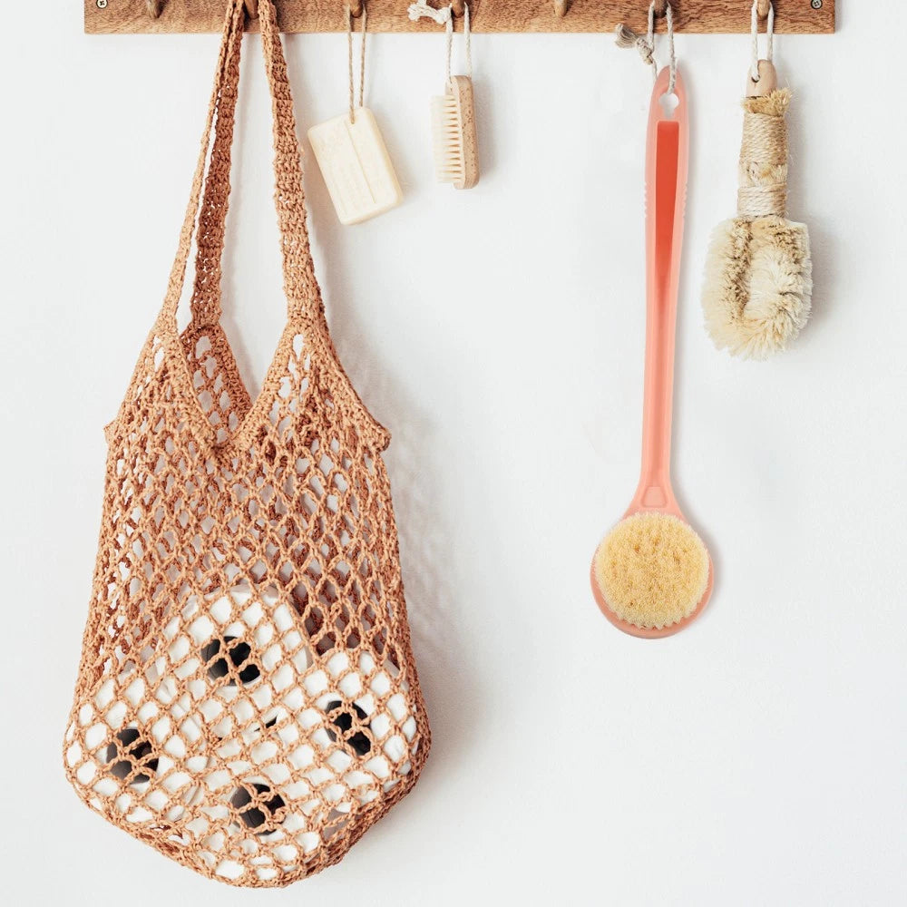 Long Handle Bath Brush Back Scrubber Body Shower Applicator for