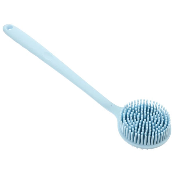 Silicone Bath Brush Back Cleaning Scrubber Man Backbrush for Shower