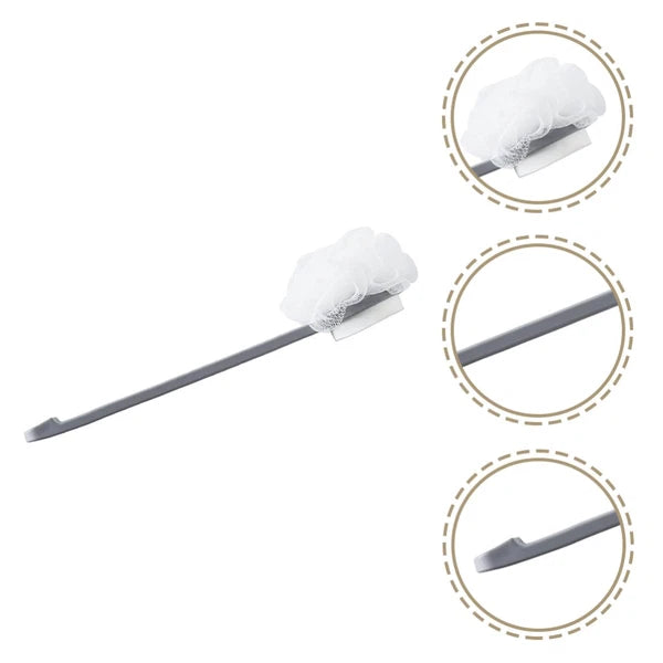 2 Pack Bath Ball Brush Exfoliating for Body Child Brushes Back Scrubber