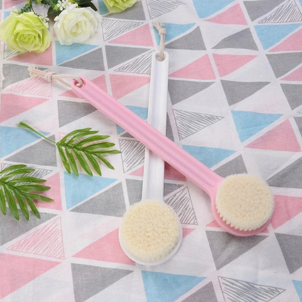 Dry Body Brush Exfoliating Body Brush Back Scrubber Brush Bristle Bath Brush