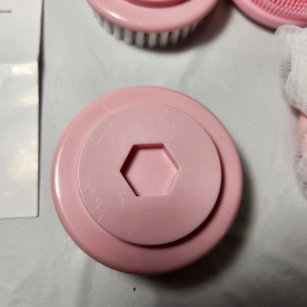 Blushly Cleansing & Exfoliating Body Brush with Multiple Brush Heads