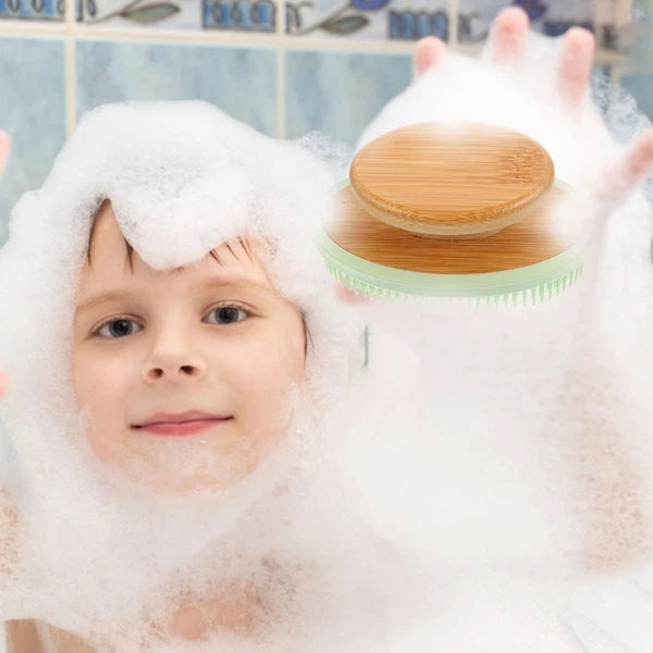 Bath Brush Exfoliating Back Scrubber for Shower Silicone Exfoliator