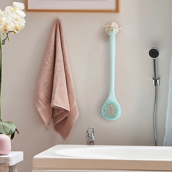 16.4 Inch Long Handle Back Bath Brush Soft Shower Body Scrubber Skin Exfoliator