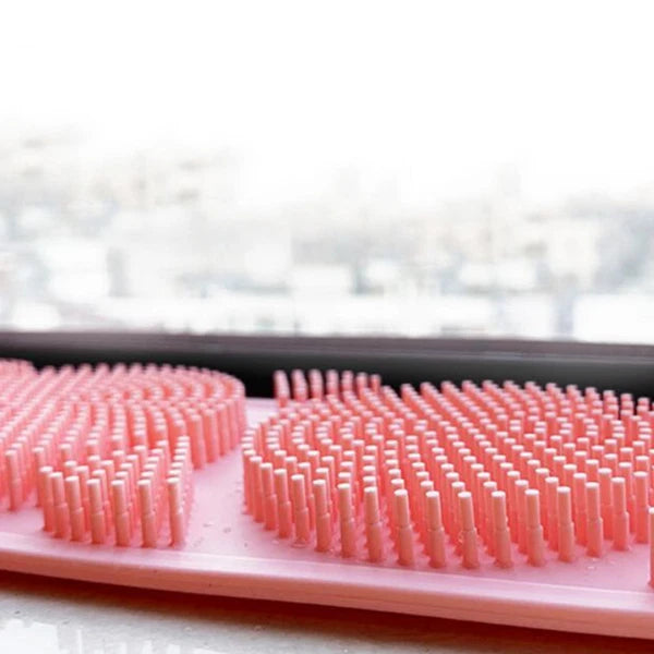 Bath Brush Body Exfoliating Tool Back Scrubbing Shower Scrubber Silicone