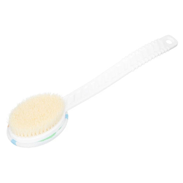 Double-head Shower Brush Bath Scrubber for Body Long Handle Man Cleaning