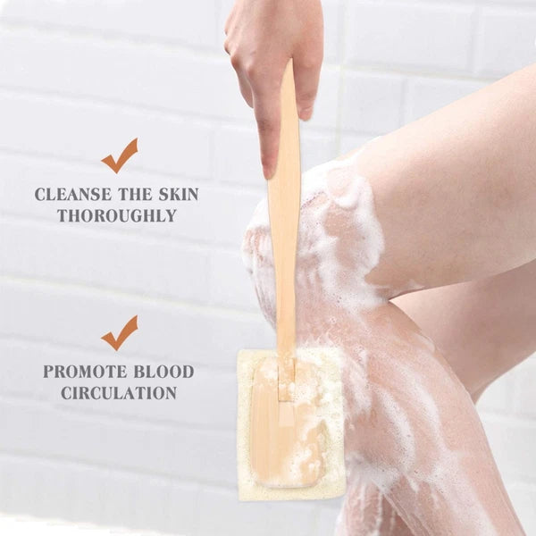 Loofah Bath Brush Work Man Dry Skin Shower Scrubber for Cleaning