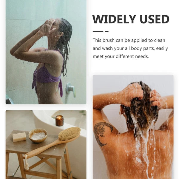 Bath Brush for Back Exfoliating Loofah Scrubber Skin Exfoliator Body