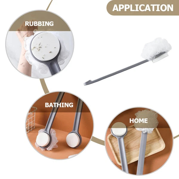 2 PCS Bath Ball Brush Child Back Scrubber for Shower Exfoliating