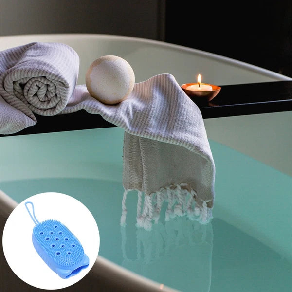 Bath Scrubber Brush Shower Exfoliator Exfoliating Body Baby Back