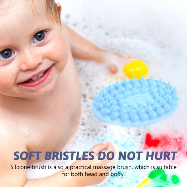 Silicone Bath Brush Scrubber Body Brushes for Shower Baby Shampoo