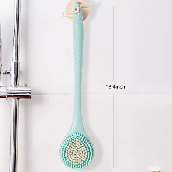 16.4 Inch Long Handle Back Bath Brush Soft Shower Body Scrubber Skin Exfoliator