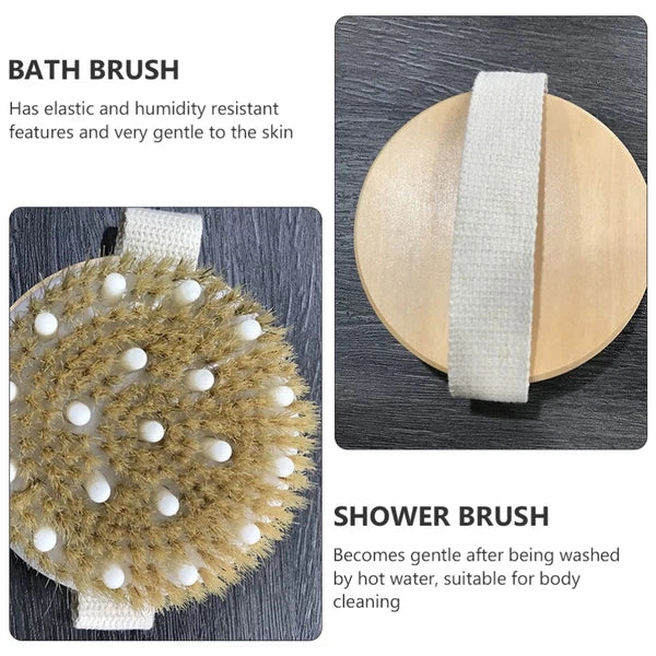 Bath Brush Exfoliating for Body Scrubber Exfoliator Massage Shower